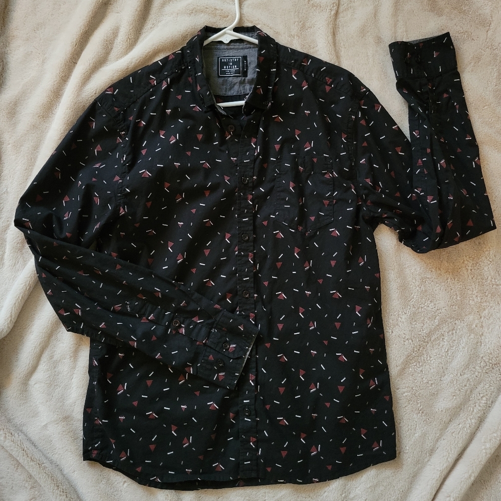 Men's button down shirt size M
